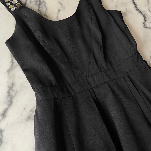 Pink Tartan Dress with Rhinestone Straps - Picture 7 of 13